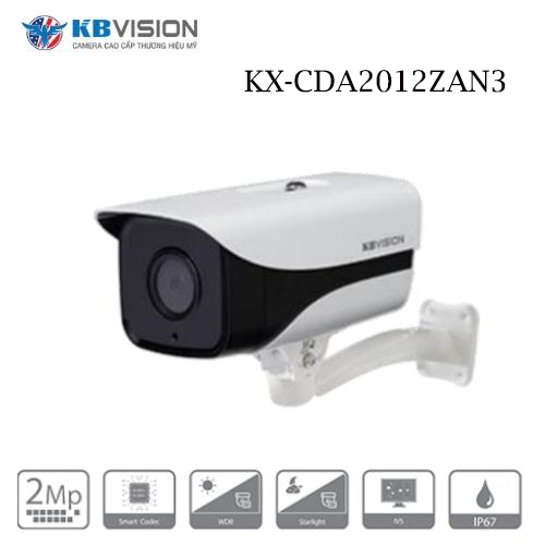 Camera Kbvision KX-CDA2003ZN3-B Cảnh Báo Kẻ Trộm Xâm Nhập