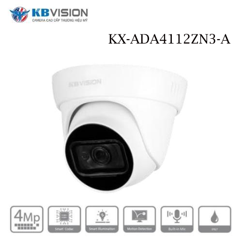 Camera Kbvision KX-ADA4112ZN3-A Tích Hợp Mic Thu Âm Giọng Nói
