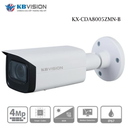 Camera Kbvision KX-CDA8005ZMN-B Công Nghệ Nhận Diện Hiện Đại 2