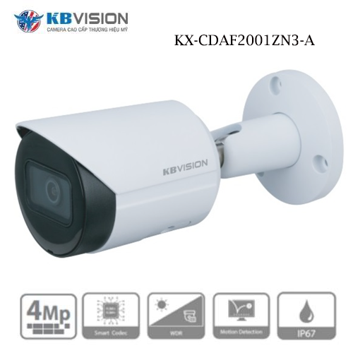 Camera Kbvision KX-CDAF2001ZN3-A Có Đèn Led Ban Đêm