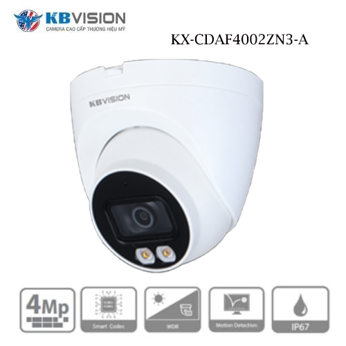 Camera Kbvision IP KX-CDAAiF2001ZN-DL-A Ánh Sáng Kép