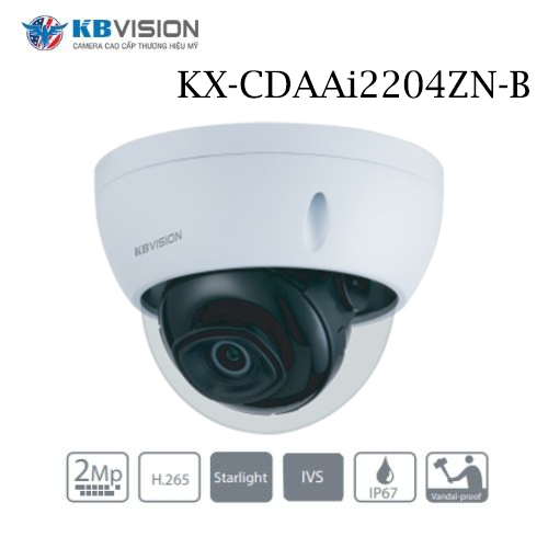 Camera Kbvision KX-CDAAi2204ZN-B Và KX-CAi2204N-B