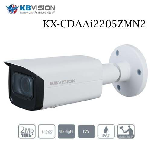 Camera Kbvision KX-CDAAi2205ZMN2 Và KX-CAi2205MN2