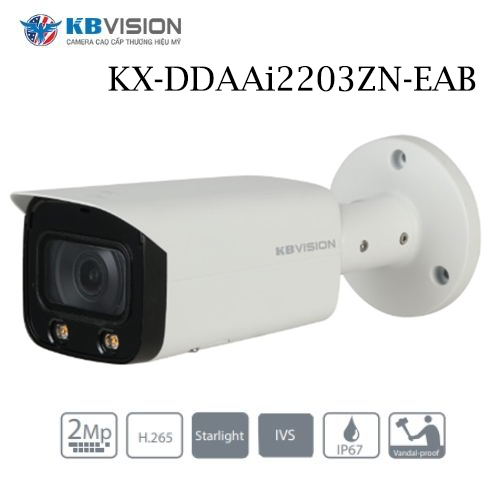 Camera Kbvision KX-DDAAi2203ZN-EAB Và KX-DAi2203N-EAB