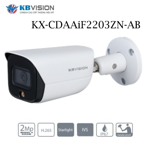 Camera Kbvision KX-CDAAiF2203ZN-AB Và KX-CAiF2203N-AB