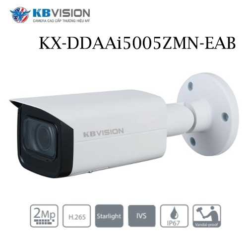 Camera Kbvision KX-DDAAi5005ZMN-EAB Nhận Diện Khuôn Mặt