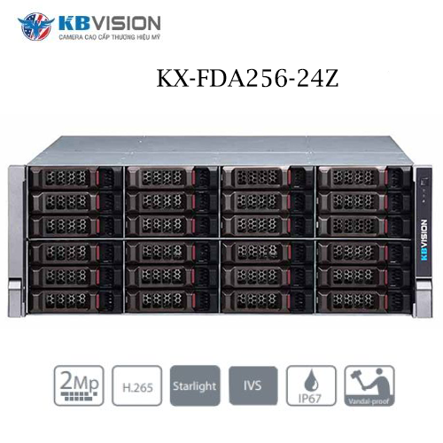Đầu Ghi KX-FDA256-24Z Và KX-F256-24 IP 256 kênh Kbvision