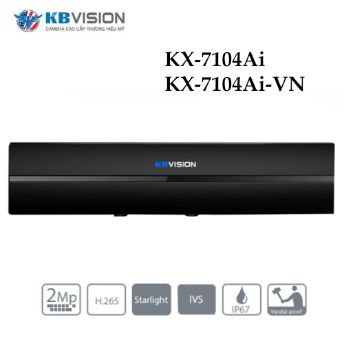 Đầu Ghi Hình KX-7104Ai & KX-7104Ai-VN Chức Năng 5 In 1
