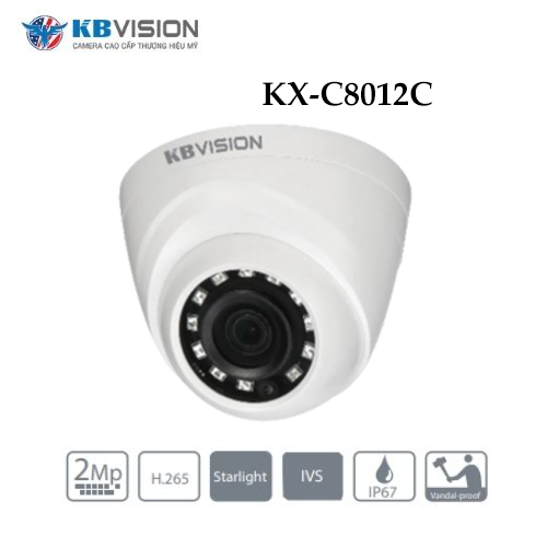 Camera Kbvision KX-C8012C Chống Nhiễu 2D
