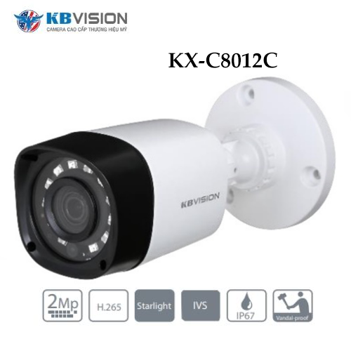 Camera Kbvision KX-C8011C Chống Nước Chống Bụi Ngoài Trời