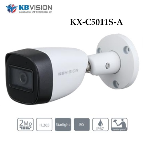 Camera Kbvision KX-C5011S-A Có Mic Đàm Thoại