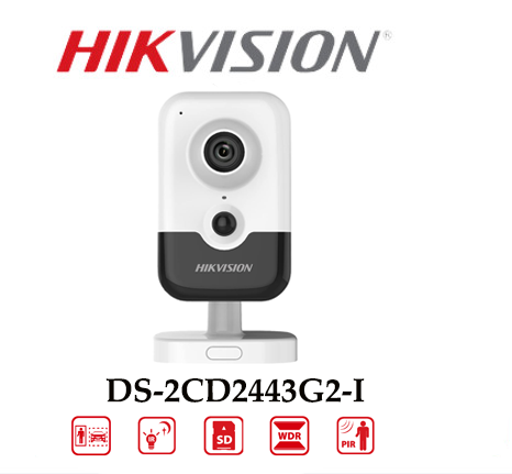 Camera Hikvision DS-2CD2443G2-I Dạng Cube Chống Báo Động Giả