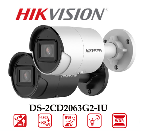 Camera Hikvision DS-2CD2063G2-IU Giao Diện Mới