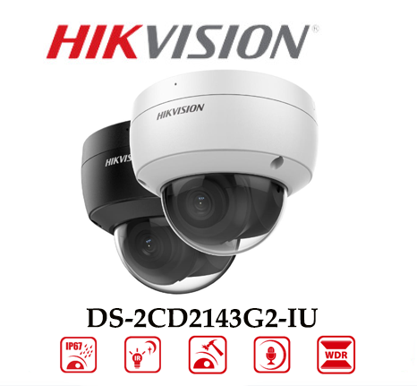Camera Hikvision DS-2CD2143G2-IU Độ Phân Giải Cao 4MP