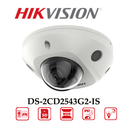 Camera Hikvision DS-2CD2543G2-IS 4MP Có Màu
