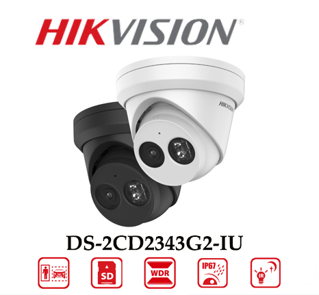 Camera Hikvision DS-2CD2343G2-IU 4MP Quan Sát Ban Đêm Siêu Nhạy