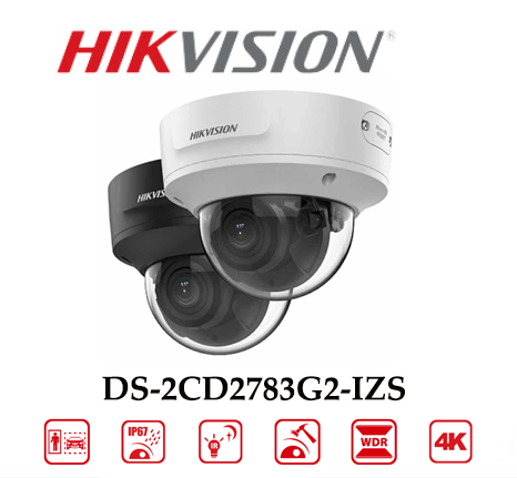 Camera Hikvision DS-2CD2783G2-IZS 8MP Mic Thu Âm