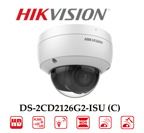 Camera Hikvision DS-2CD2126G2-ISU (C) IP Chống Báo Động Giả