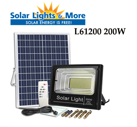 Đèn Led Năng Lượng Mặt Trời SOLAR LIGHT L61200 200W
