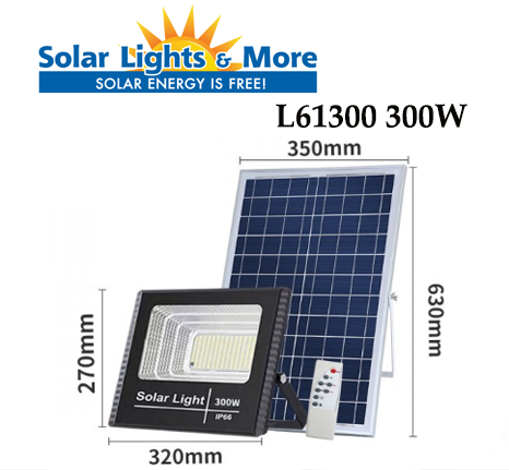 Đèn Led Năng Lượng Mặt Trời SOLAR LIGHT L61300 300W