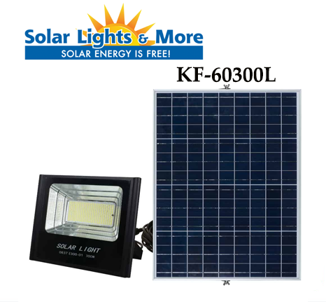 Đèn LED KF-60300L 300W Năng Lượng Mặt Trời Solar Light