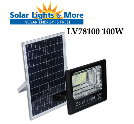 Đèn LED LV78100 100W Năng Lượng Mặt Trời Solar Light