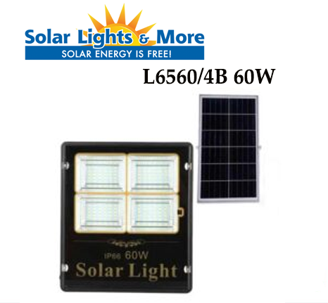 Đèn LED L6560/4B 60W Năng Lượng Mặt Trời Solar Light