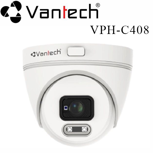 Camera Vantech VPH-C408 Dome IP Colorful 4MP