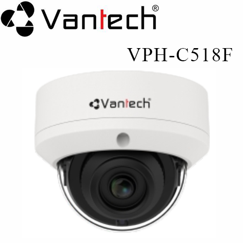 Camera Vantech VPH-C518F DOME IP COLORFUL 5MP AI