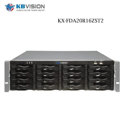 Server Kbvision KX-FDA20R16ZST2 Lưu Trữ 320 Kênh 16 Ổ Cứng
