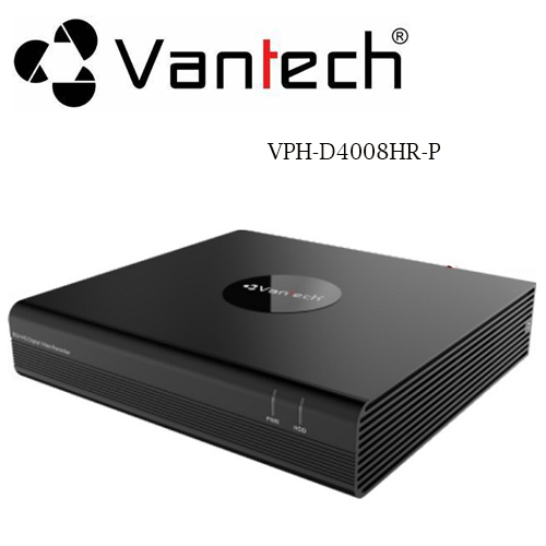 Đầu Ghi Vantech VPH-D4008HR-P 8 Kênh