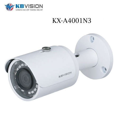 Camera IP 4MP thân trụ KBVISION KX-A4001N3
