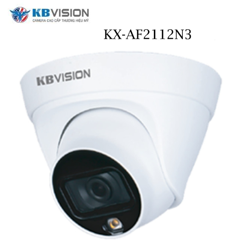 Camera IP Full Color 2MP bán cầu KBVISION KX-AF2112N3