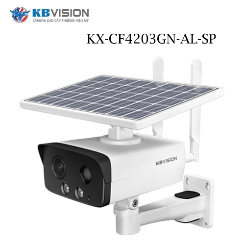 Camera Kbvision KX-CF4203GN-AL-SP Pin Năng Lượng Mặt Trời 4G