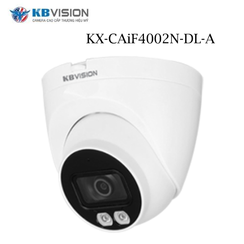 Camera Kbvision KX-CAiF4002N-DL-A IP Cảnh Báo Xâm Nhập