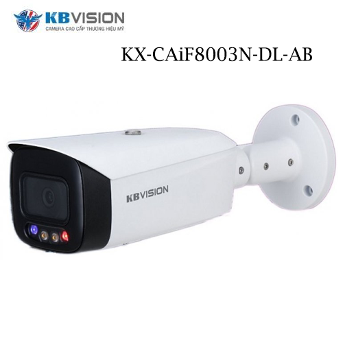 Camera Kbvision KX-CAiF8003N-DL-AB Cảnh Báo Xâm Nhập 8MP