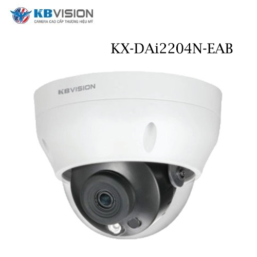 Camera Kbvision KX-DAi2204N-EAB Công Nghệ AI Dome ePoE 2.0MP