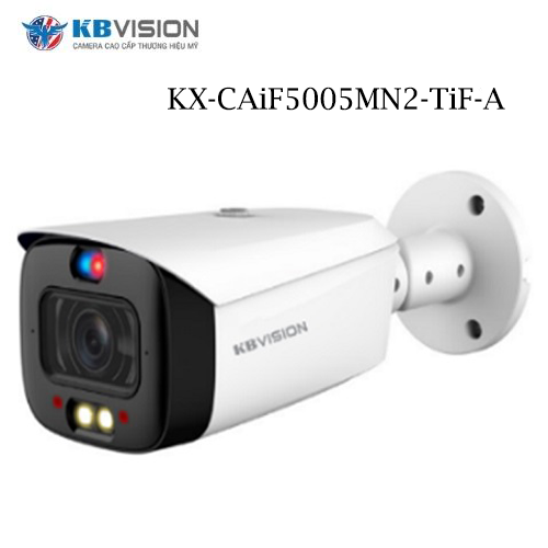 Camera Kbvision KX-CAiF5005MN2-TiF-A Còi Báo Đèn 5MP