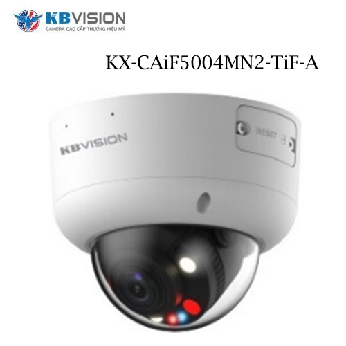 Camera Kbvision KX-CAiF5004MN2-TiF-A Dome Còi Báo Đèn 5MP