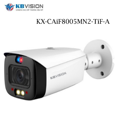 Camera Kbvision KX-CAiF8005MN2-TiF-A Còi Báo Đèn 8MP