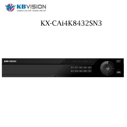 Đầu Ghi Kbvision KX-CAi4K8432SN3 Ghi Hình 32 Kênh