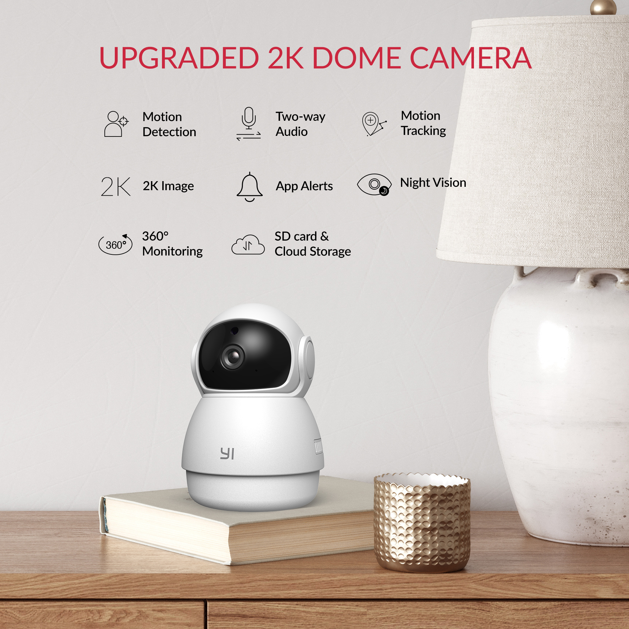 YRS.3521 Camera YI DOME PRO 5