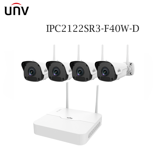 Camera UNV IPC2122SR3-F40W-D HDVIEW Đi Kèm Đầu Ghi NVR