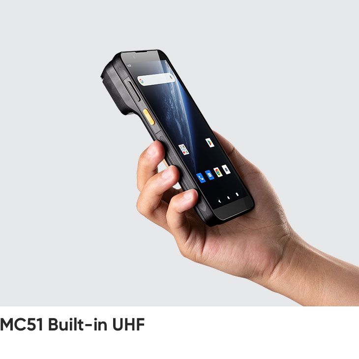 Máy kiểm đếm hàng hóa tài sản MC51 5G  RFID Chainway 2