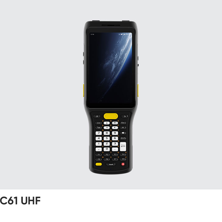 Máy kiểm đếm hàng hóa tài sản C61 UHF RFID Reader (Android 11/13) Chainway