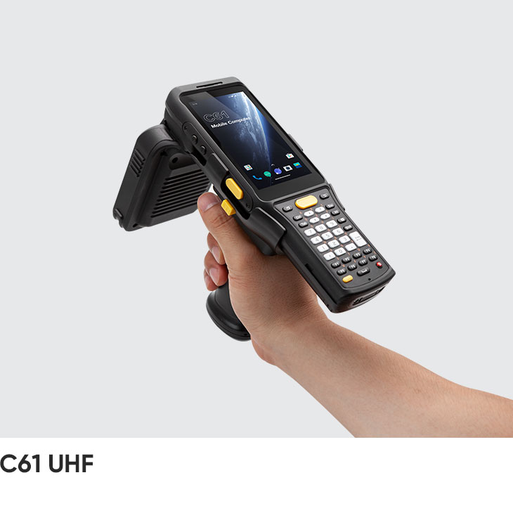 Máy kiểm đếm hàng hóa tài sản C61 UHF RFID Reader (Android 11/13) Chainway 2