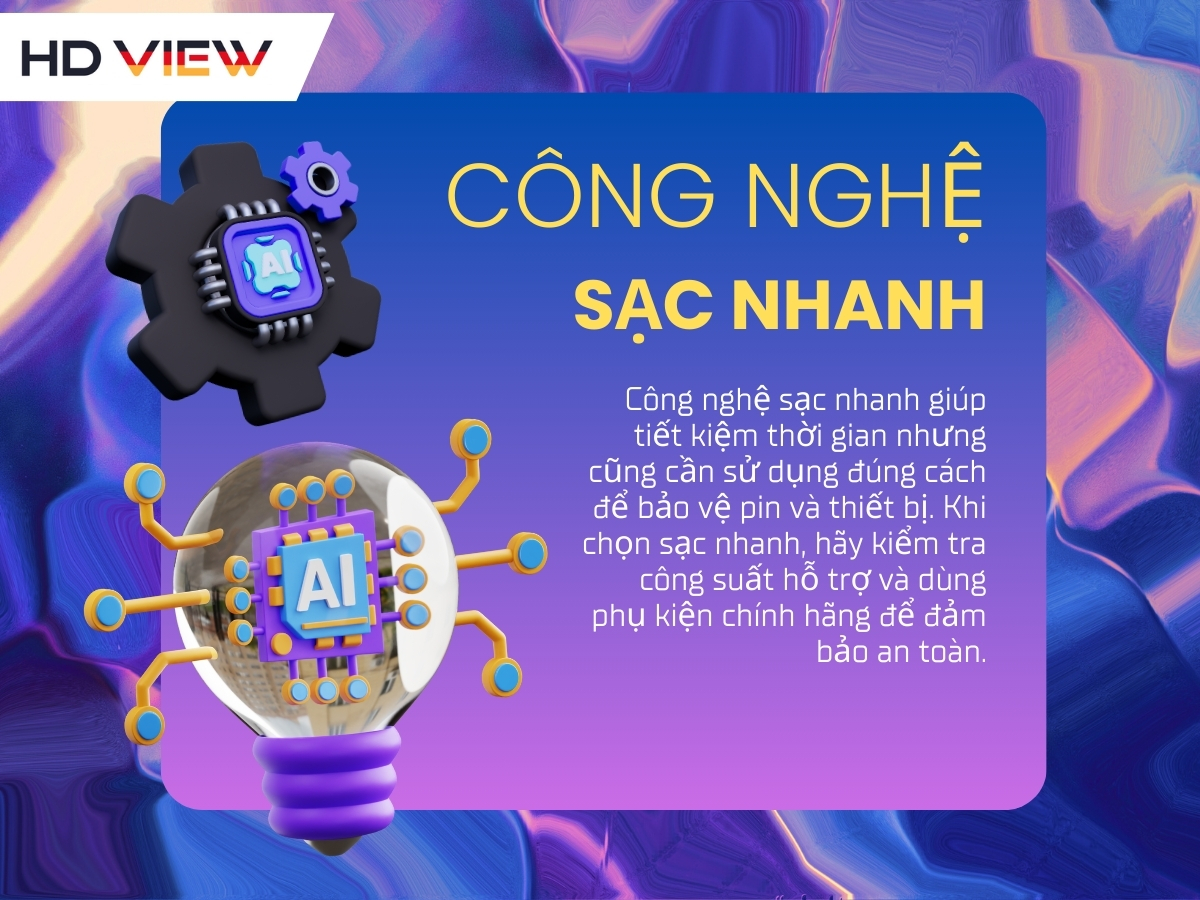 Công nghệ sạc nhanh